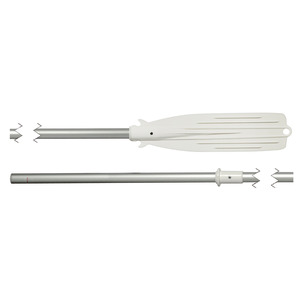 Plastic/anodised aluminium oar 190 cm